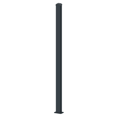 Plotový sloupek 76 x 76 x 1849 mm s patkou